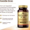 Sản phẩm Solgar Gentle Iron hỗ trợ tăng cường tế bào hồng cầu & tốt cho máu