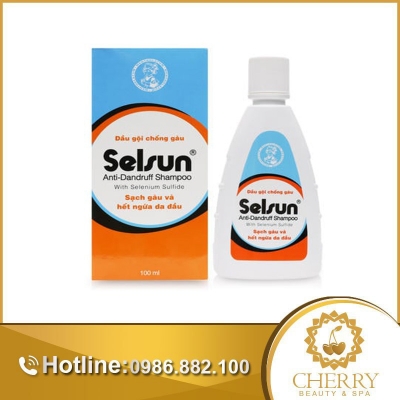 Dầu gội chống gàu Selsun điều trị gàu và ngứa da đầu hiệu quả