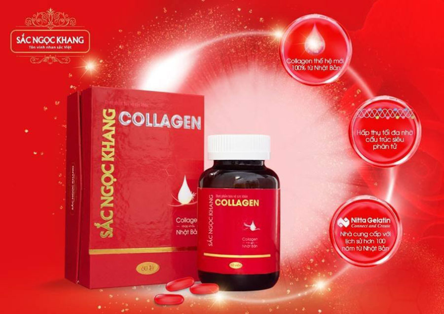 Công Dụng Viên Uống Collagen Sắc Ngọc Khang