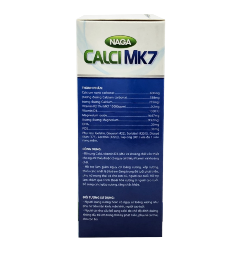 cherry spa công dụng CALCI MK7