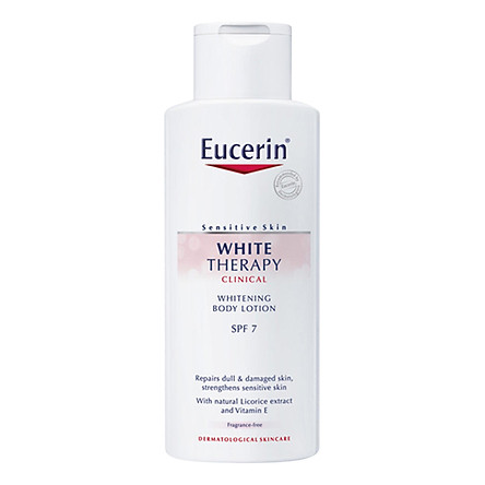cherry spa công dụng Eucerin White Therapy Body Lotion SPF 7