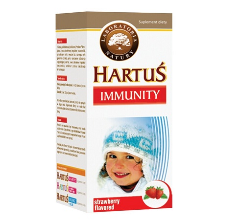 cherry spa công dụng Siro Hartus Immunity