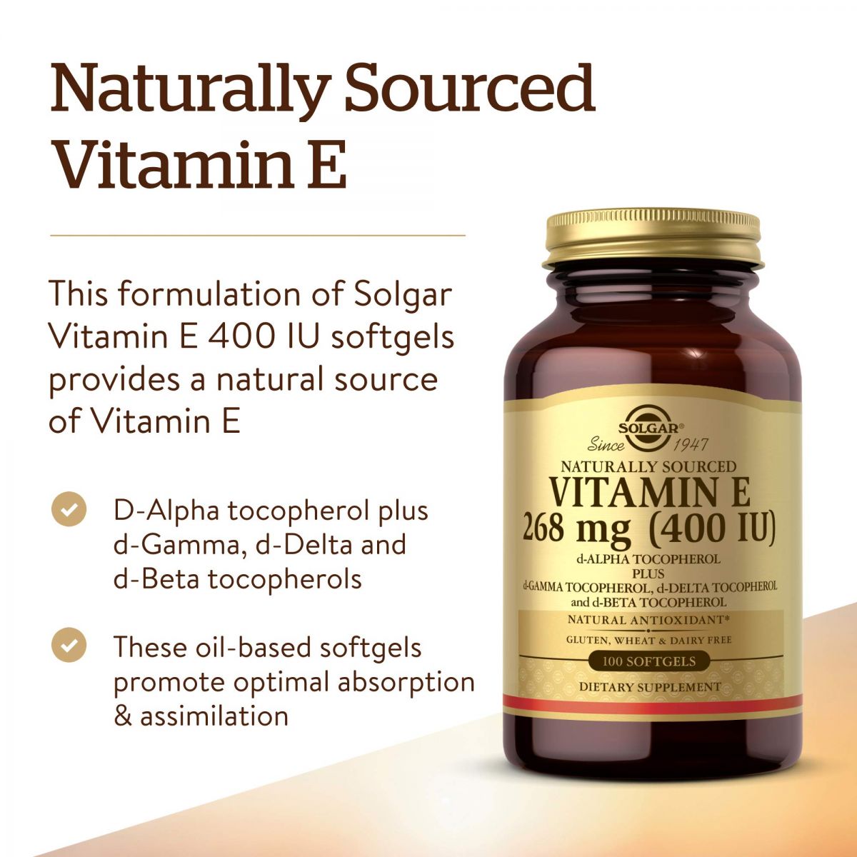cherry spa công dụng Solgar Vitamin E