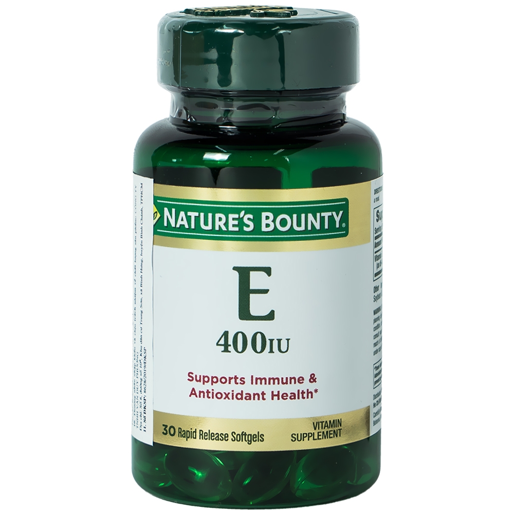 cherry spa công dụng Vitamin E-400 IU Nature's Bounty