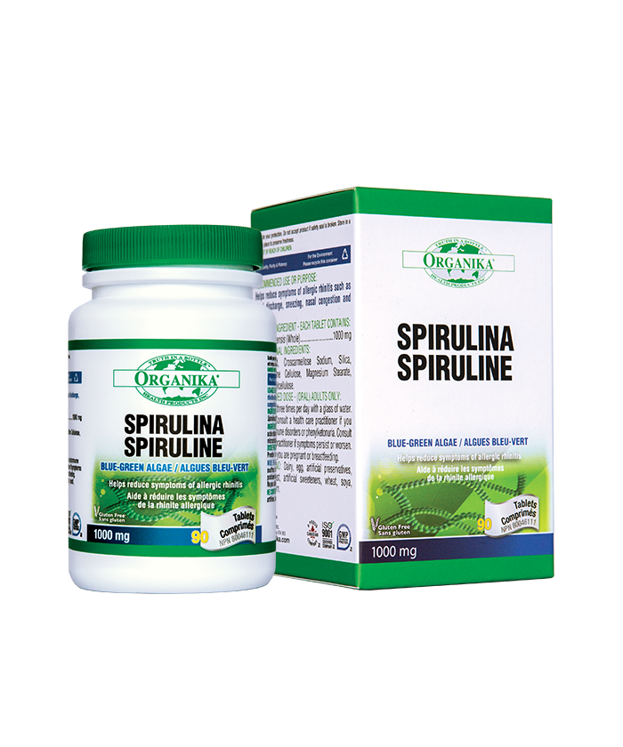 cherry spa hướng dẫn sử dụng Organika Spirulina Spiruline