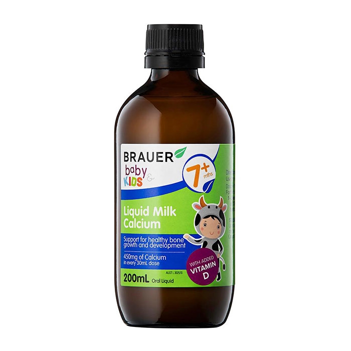 cherry spa hướng dẫn sử dụng Siro Brauer Baby & Kids Liquid Milk Calcium
