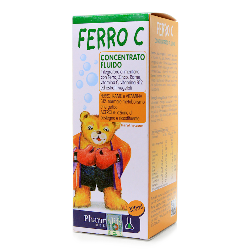 cherry spa hướng dẫn sử dụng Siro Ferro C