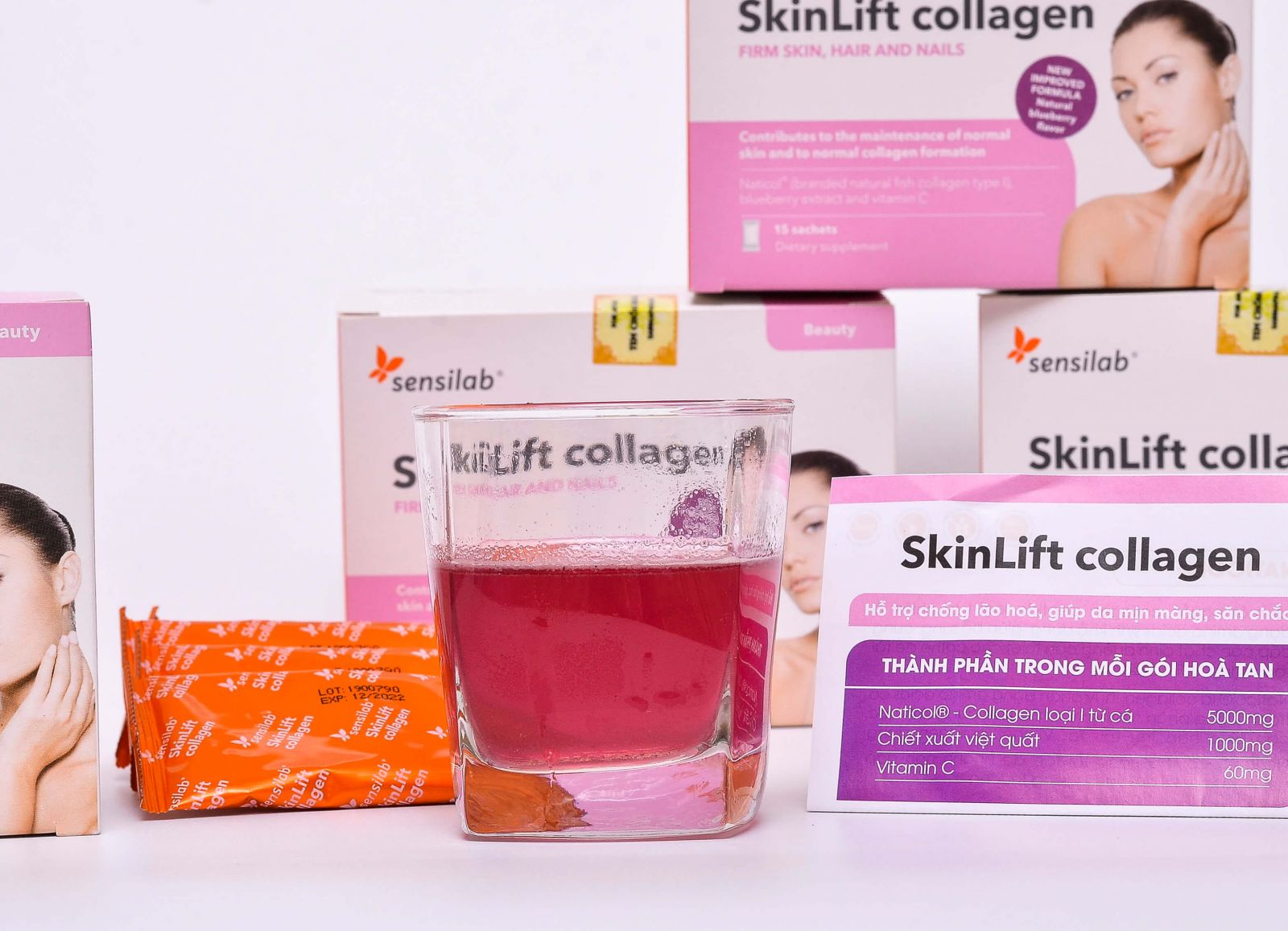 cherry spa hướng dẫn sử dụng Skinlift Collagen