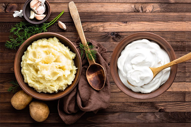 Hỗn hợp sữa chua khoai tây là cách chăm sóc da toàn thân hiệu quả, đơn giản