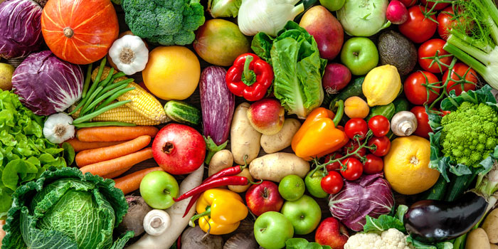 Ăn nhiều trái cây, rau xanh giúp da đẹp hơn