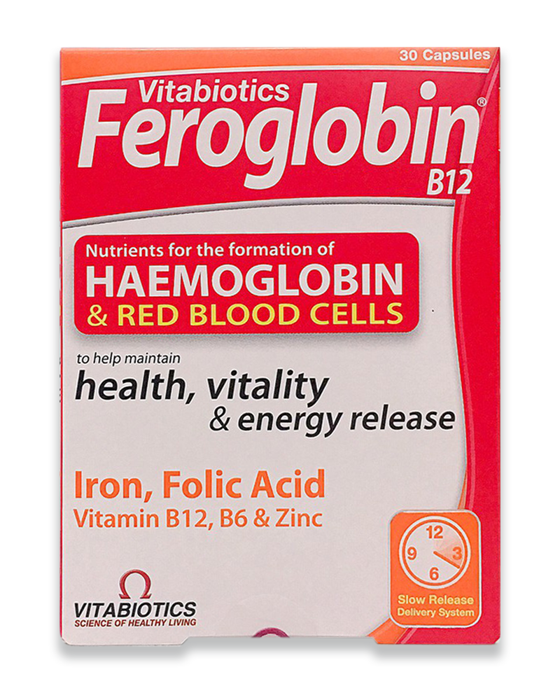 cherry spa thành phần Vitabiotics Feroglobin B12