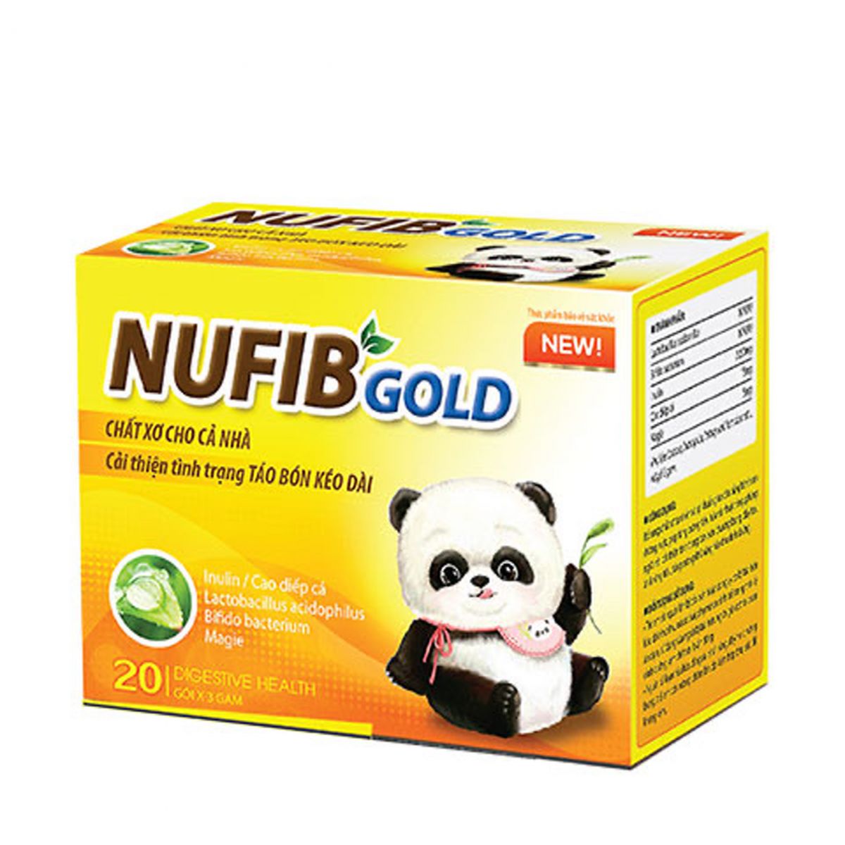 cherry spa thành phần Nufib Gold New