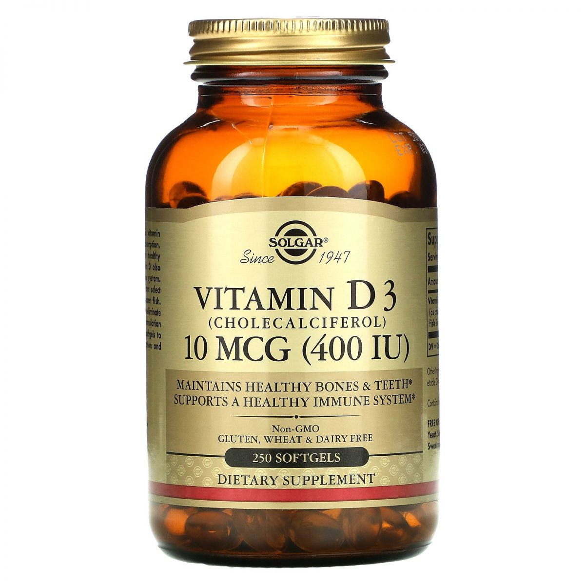 cherry spa thành phần Solgar Vitamin D3