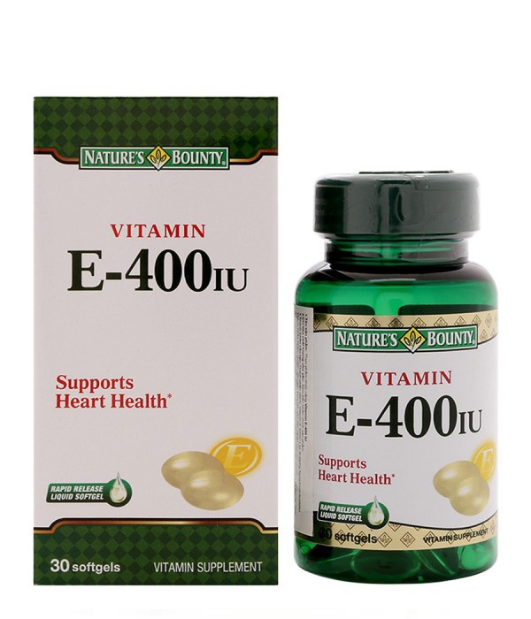 cherry spa thành phần Vitamin E-400 IU Nature's Bounty