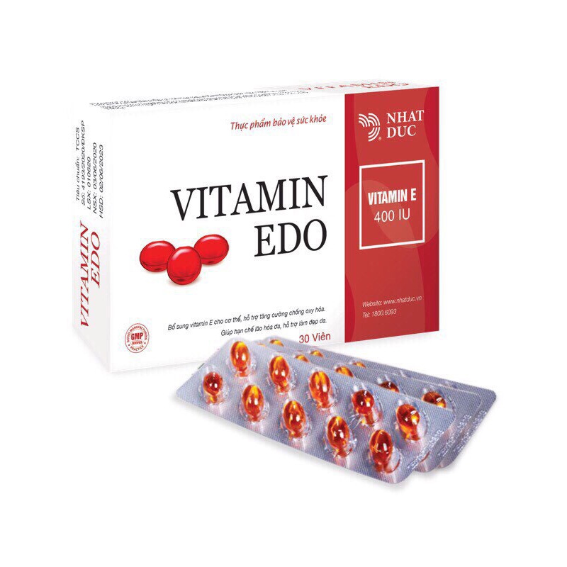 cherry spa thành phần Vitamin EDO