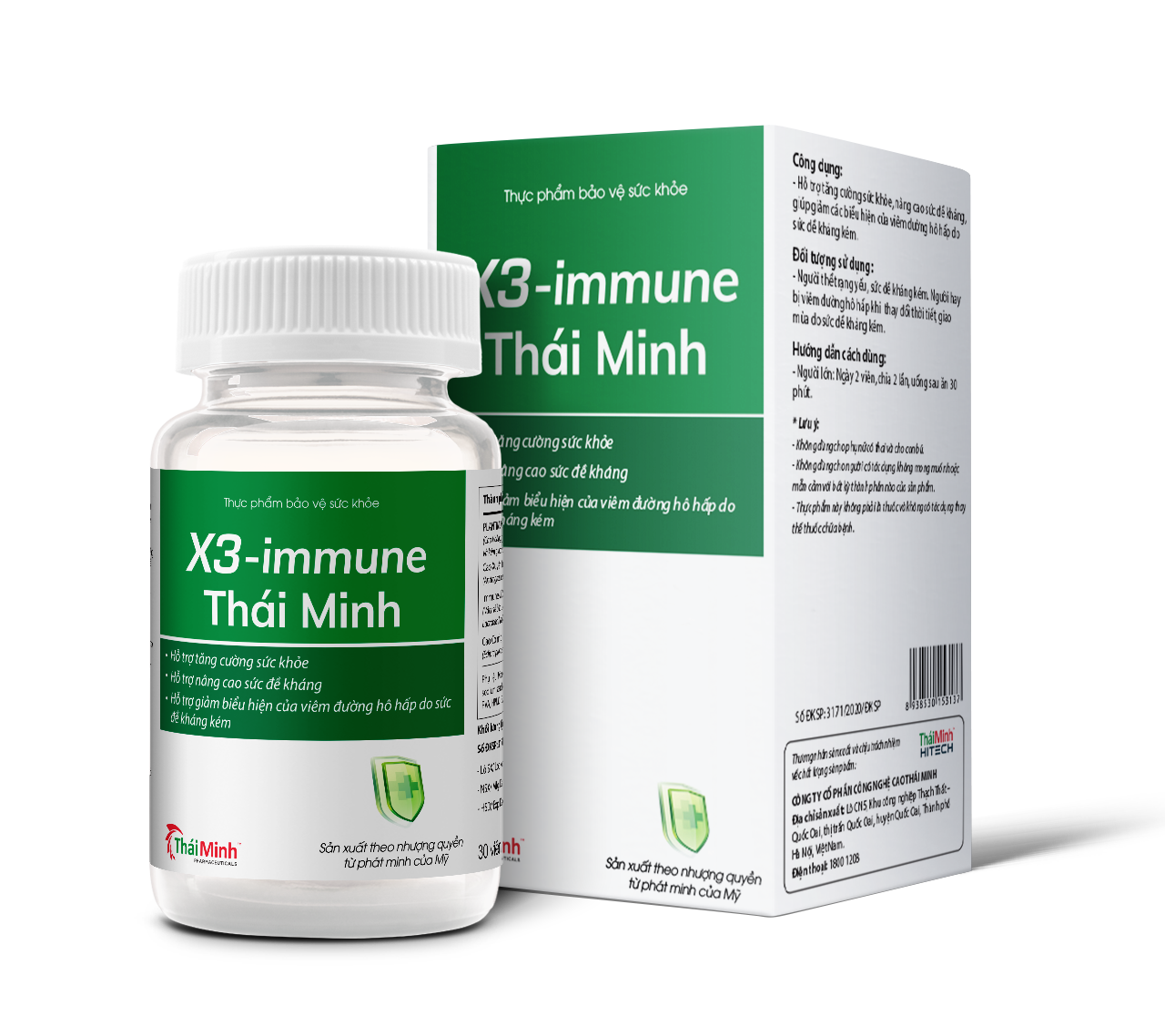 cherry spa thành phần X3 Immune Thái Minh