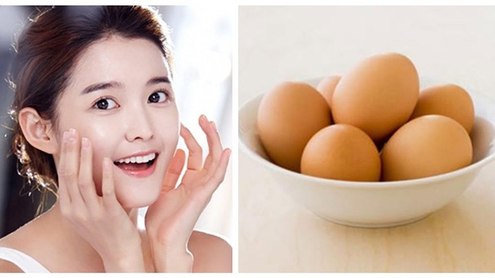 Trong trứng gà có chứa dưỡng chất chăm sóc da mặt mụn đúng cách
