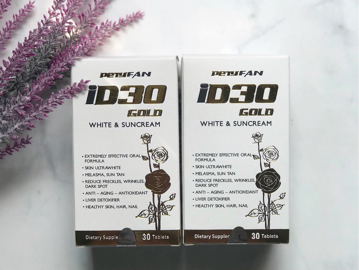 cherry spa hướng dẫn sử dụng iD30 Gold White And Suncream