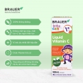 Brauer Baby & Kids Liquid Vitamin C Bổ Sung Vitamin C Và Hỗ Trợ Tăng Sức Đề Kháng Chai 100ml