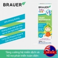 Brauer Liquid Multivitamin For Toddlers giúp bé Tăng Khả Năng Nhận Thức và Tăng Cường Hệ Miễn Dịch