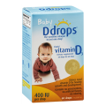 Baby Ddrops Vitamin D3 400 IU giúp tăng khả năng hấp thu canxi cho bé lọ 2.5ml