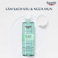 Sản phẩm Eucerin Pro Acne Cleansing Gel giúp sạch nhờn và làm dịu bề mặt da