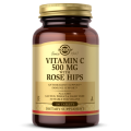 Solgar Vitamin C 500mg With Rose Hips giúp tăng cường sức đề kháng và tốt cho da