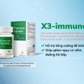 Sản phẩm X3 Immune Thái Minh hỗ trợ nâng cao sức đề kháng