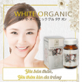 Sản phẩm White Organic Glutathione 500 giúp làn da trắng sáng tự nhiên