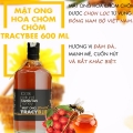 Mật Ong Tracybee 100% Natural Rambutan Honey 600ml Mật Ong Hoa Chôm Chôm Giúp Làm Đẹp & Dưỡng Da
