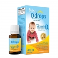 Baby Ddrops Vitamin D3 400 IU giúp tăng khả năng hấp thu canxi cho bé lọ 2.5ml