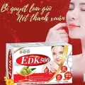 Viên Uống EDK500 Bổ Sung Vitamin E Đỏ Hộp 30 viên