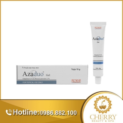 Sản phẩm Azaduo Gel giúp ngăn ngừa và điều trị Mụn tuýp 15g