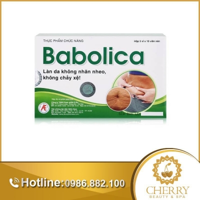 Sản phẩm Babolica giúp giảm nguy cơ lão hóa và làm trẻ da