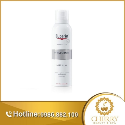 Sản phẩm Eucerin Aqua Porin Active Mist Spray giúp cấp ẩm và làm dịu da nhanh chóng