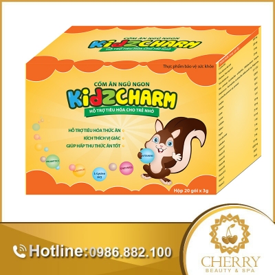Cốm ăn ngủ ngon Kidzcharm hỗ trợ tiêu hóa cho trẻ nhỏ