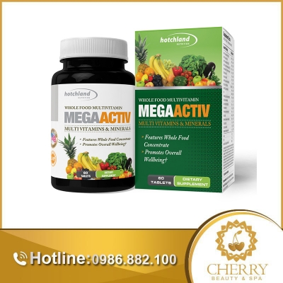 Vitamin Tổng Hợp MegaActiv giúp nâng cao sức đề kháng, tăng cường miễn dịch của cơ thể