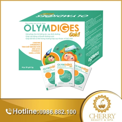 Olymdiges Gold giúp bổ sung men tiêu hóa & lợi khuẩn hỗ trợ tăng cường tiêu hóa