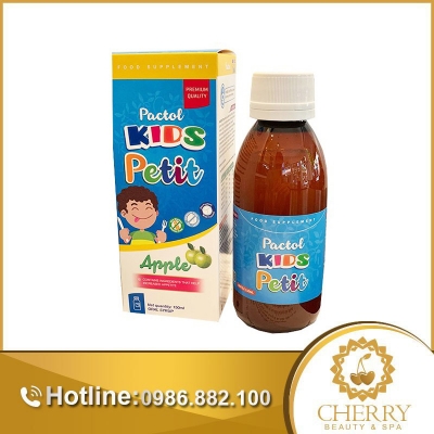 Sản phẩm Pactol Kids Petit Syrup giúp trẻ ăn ngon miệng và tăng cân