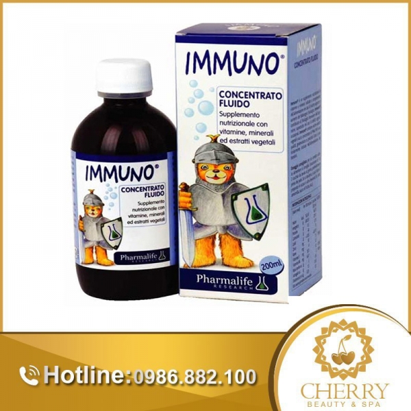 Siro Immuno Bimbi bổ sung vitamin giúp tăng cường sức đề kháng cho trẻ