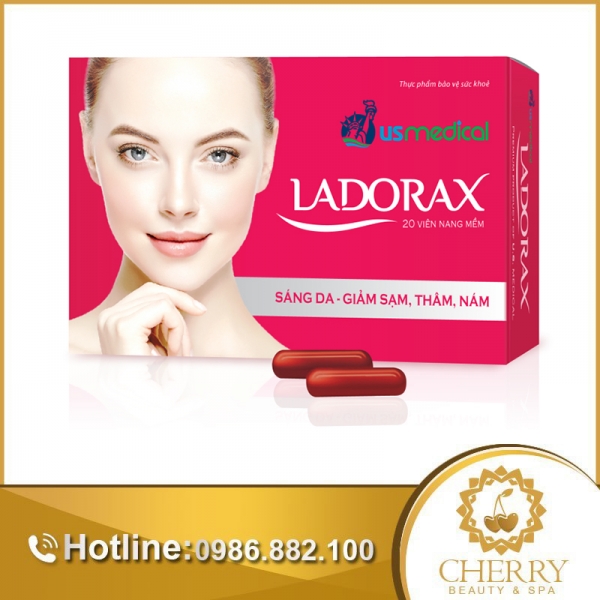 Sản phẩm LADORAX giúp làm trắng da, hạn chế quá trình lão hóa da